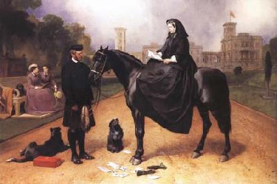 Sir Edwin Landseer Queen Victoria at Osborne House (mk25) Germany oil painting art